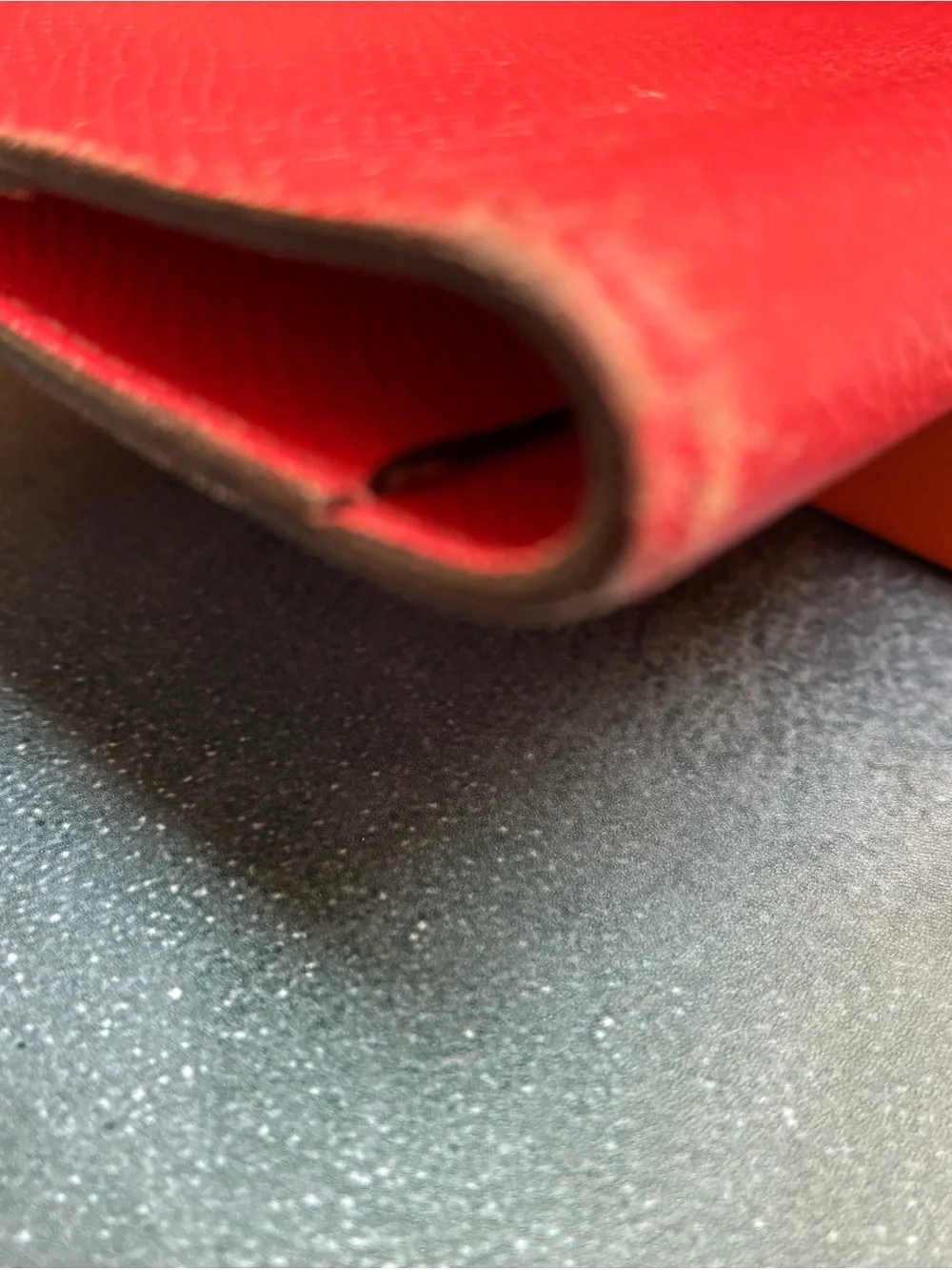 Hermes Vision II Red Leather Agenda Cover